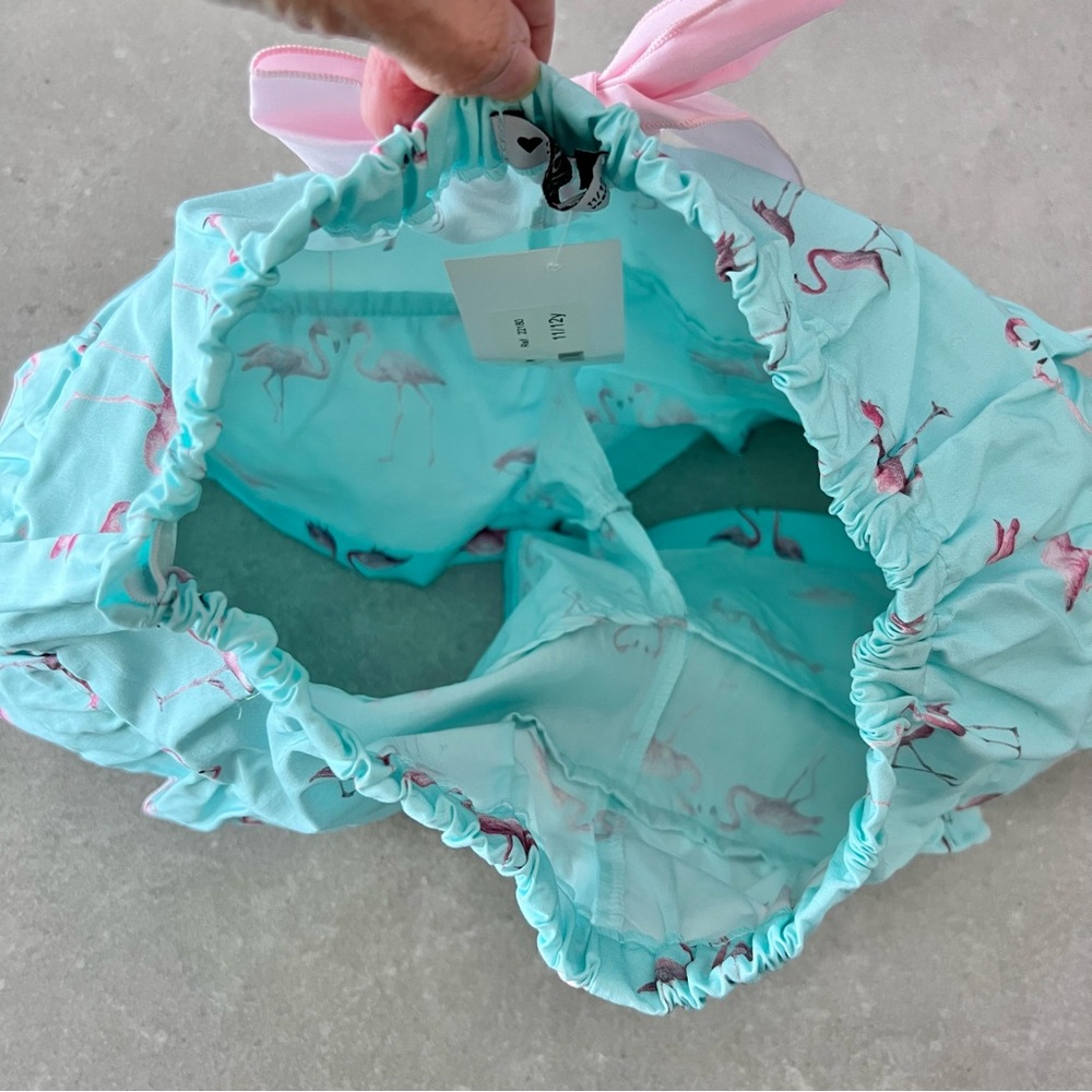 🦩NWT PHI Clothing skirt/skort w/bow 12 - Picture 6 of 7